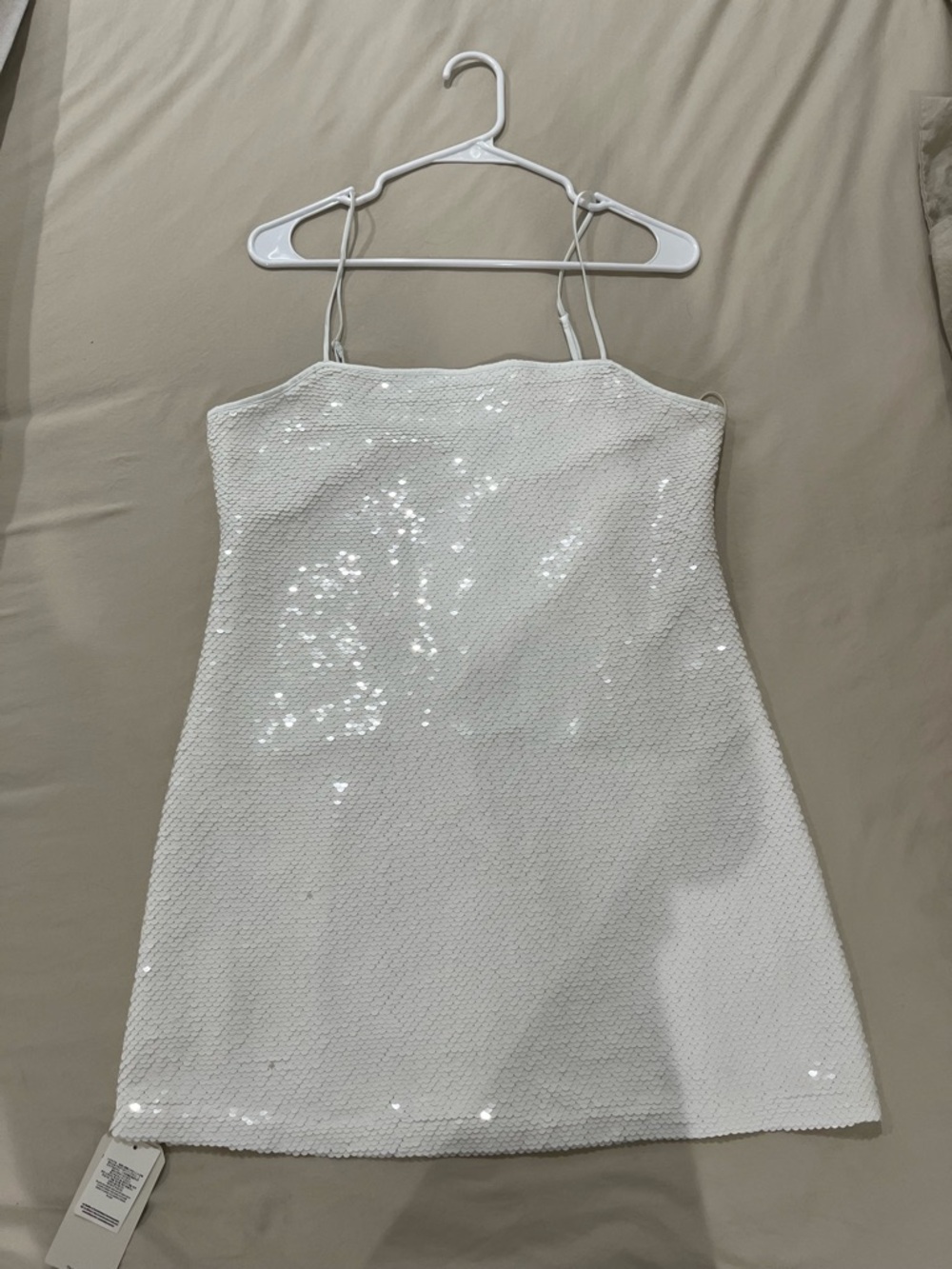 Abercrombie & Fitch White Mini Dress - Picture 6 of 7